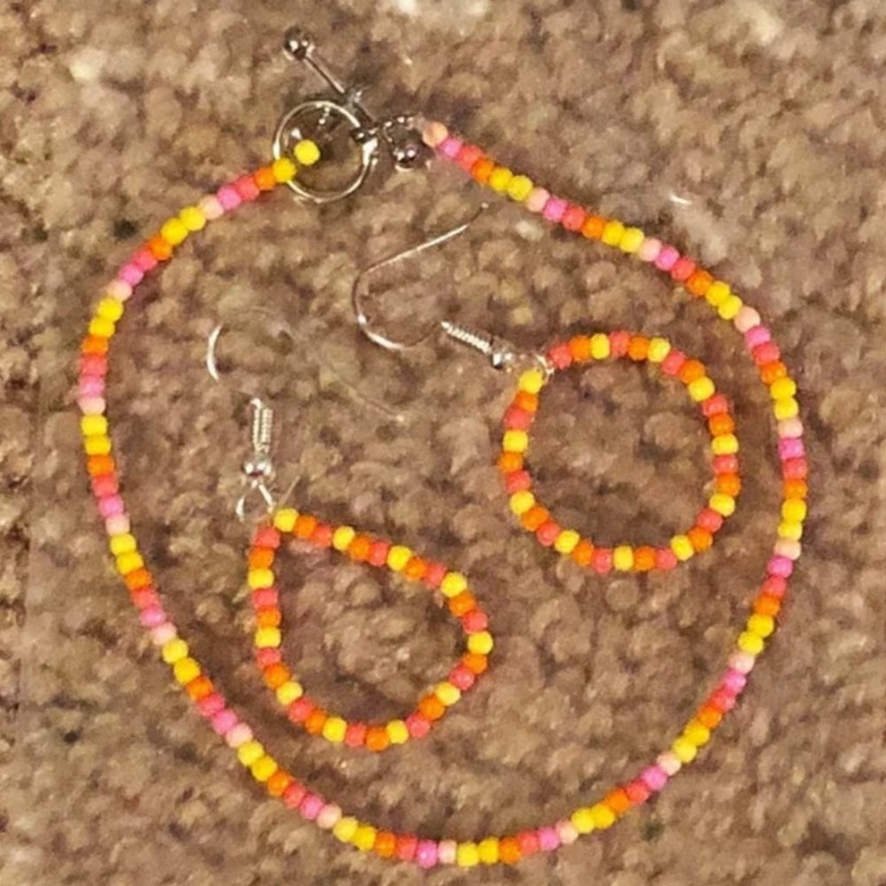sunset jewelry set!